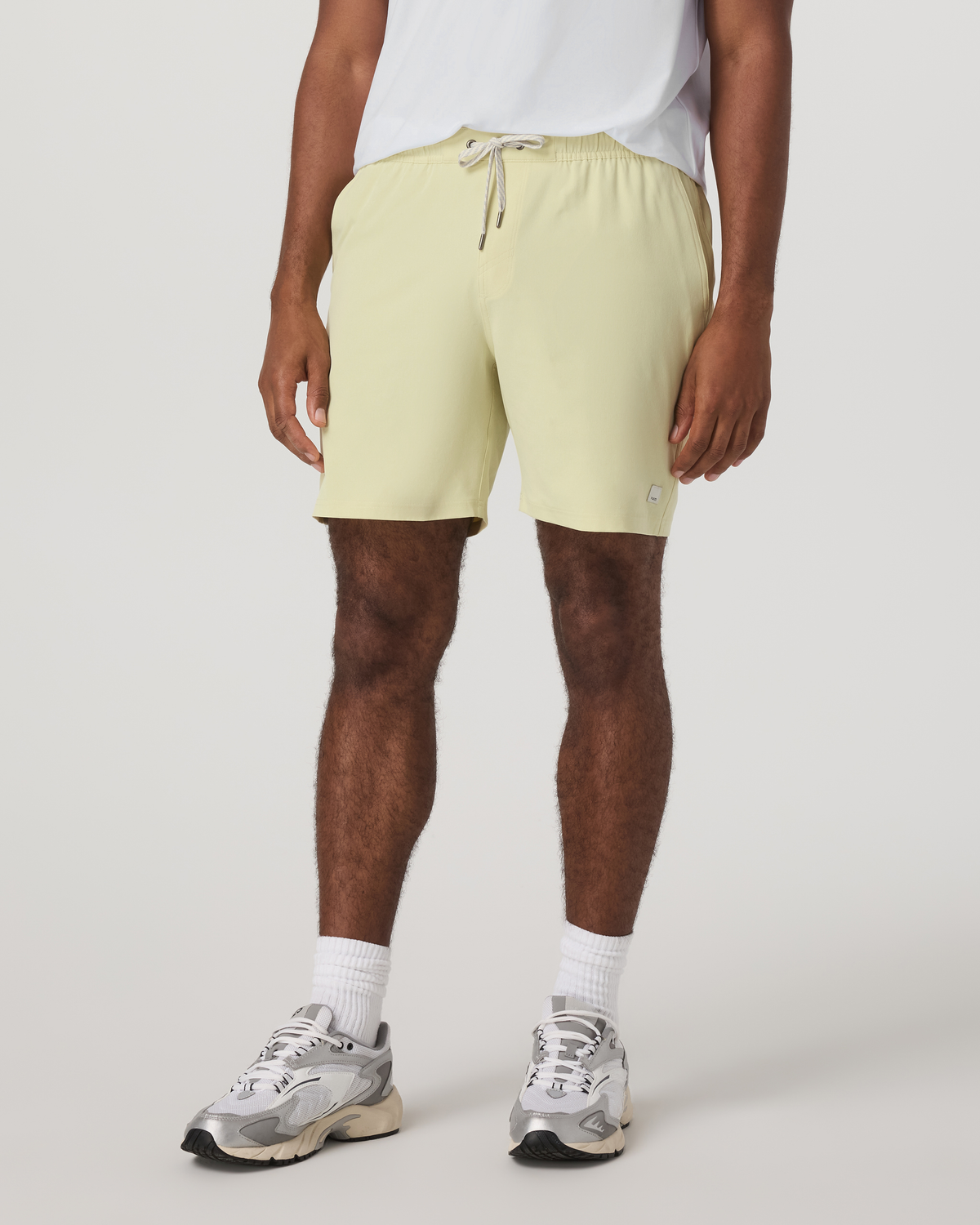 Banks Session Short Unlined 7 | Seed Linen Texture