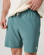 Banks Session Short Unlined 7 | Dark Cyan