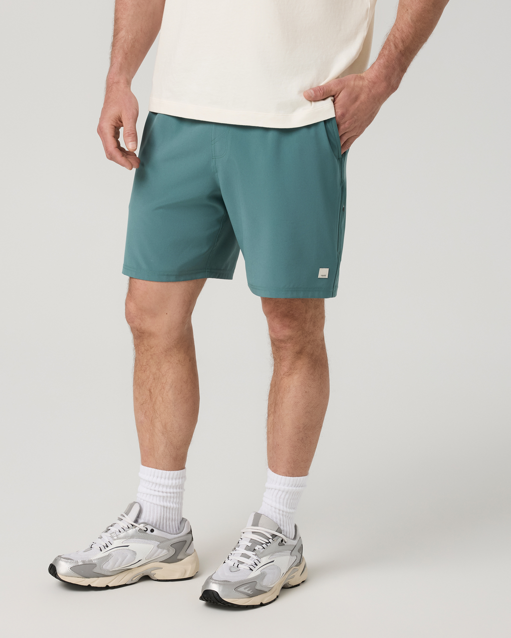 Banks Session Short Unlined 7 | Dark Cyan