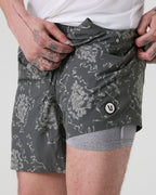 Kore Short Lined 7 Vuori x Kelsey Brookes | Dark Pewter