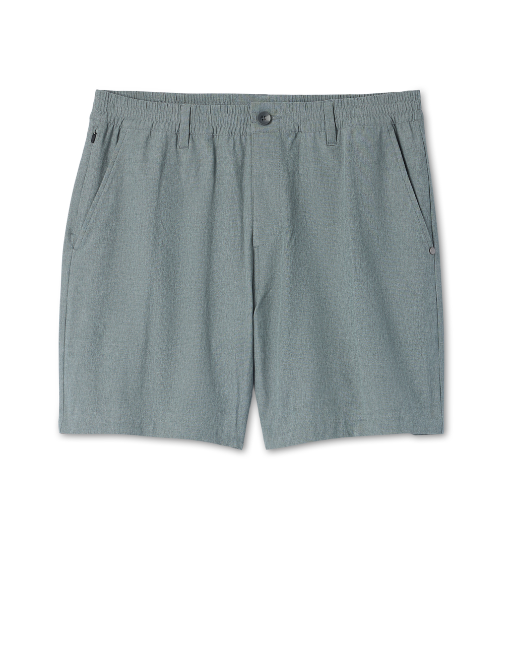 Aim Elastic Waist Short 7 | Concrete Linen Texture