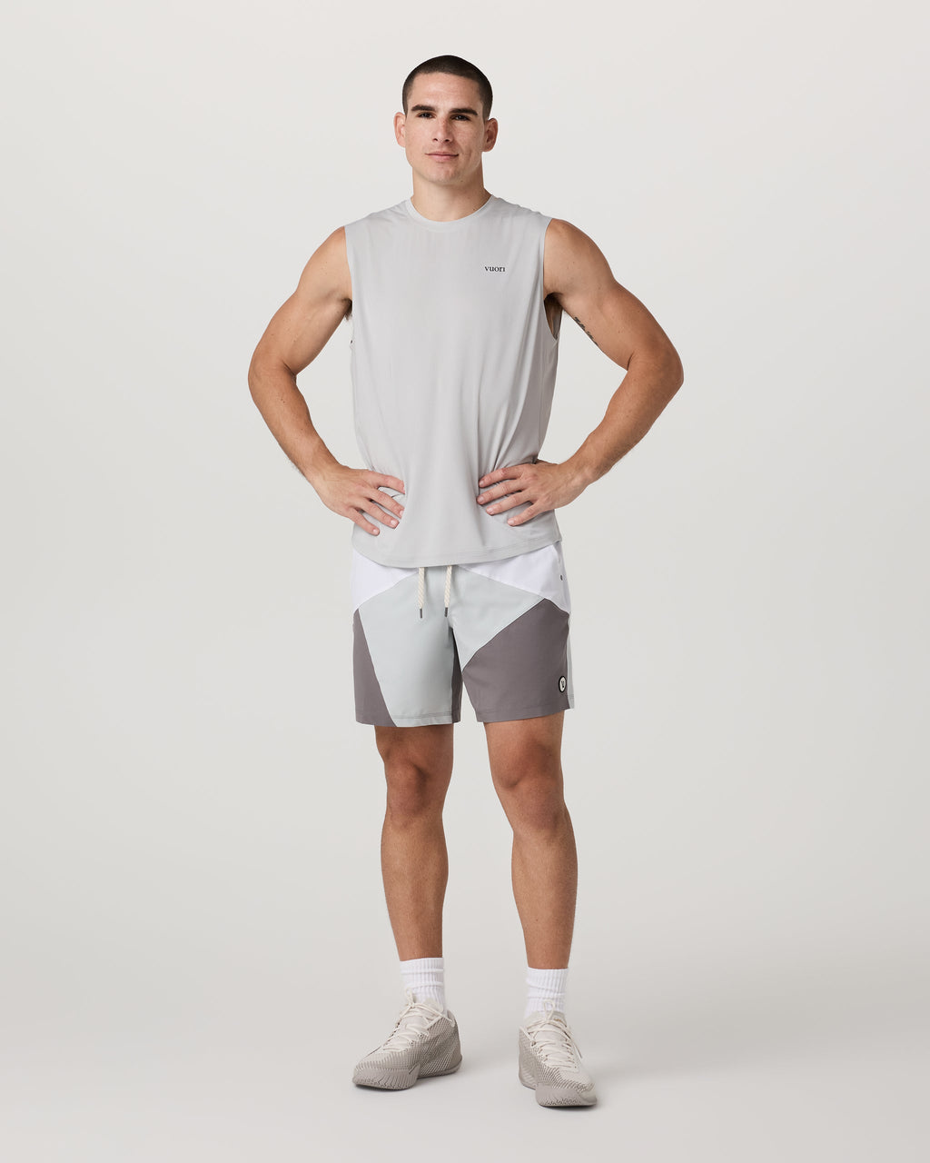 Kore Short X3 Lined 7 | Sky Grey