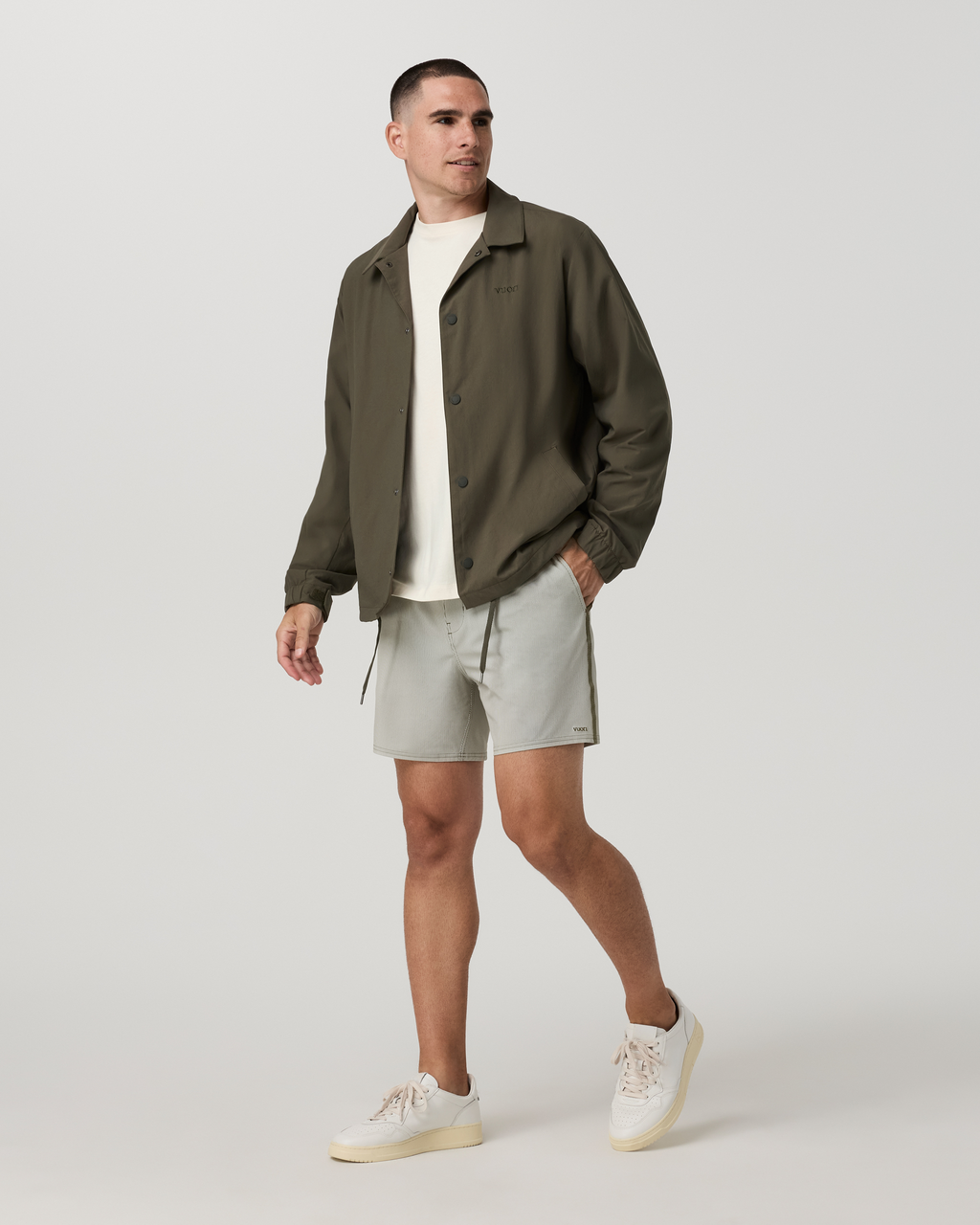 Banks Resort Short | Herb Micro Stripe