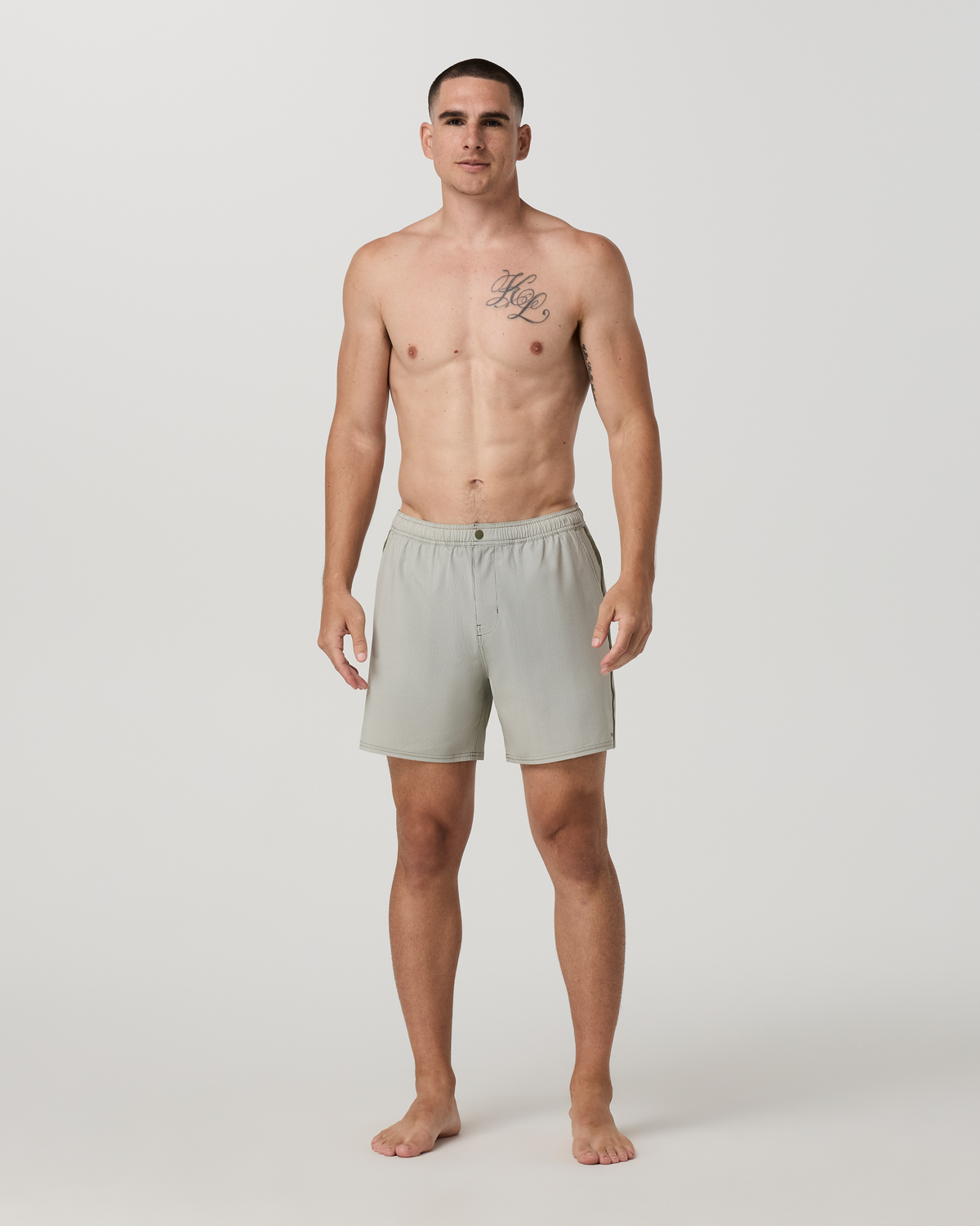 Banks Resort Short | Herb Micro Stripe