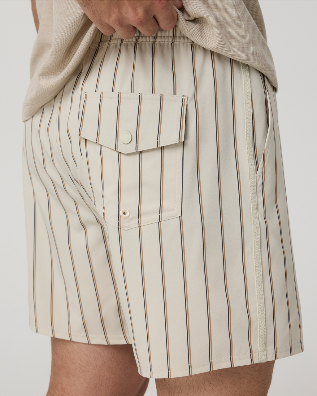Banks Resort Short | Sandalwood Stripe
