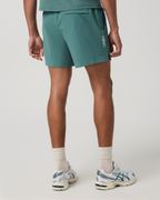 Crosscourt Short Unlined 5 | Dark Cyan