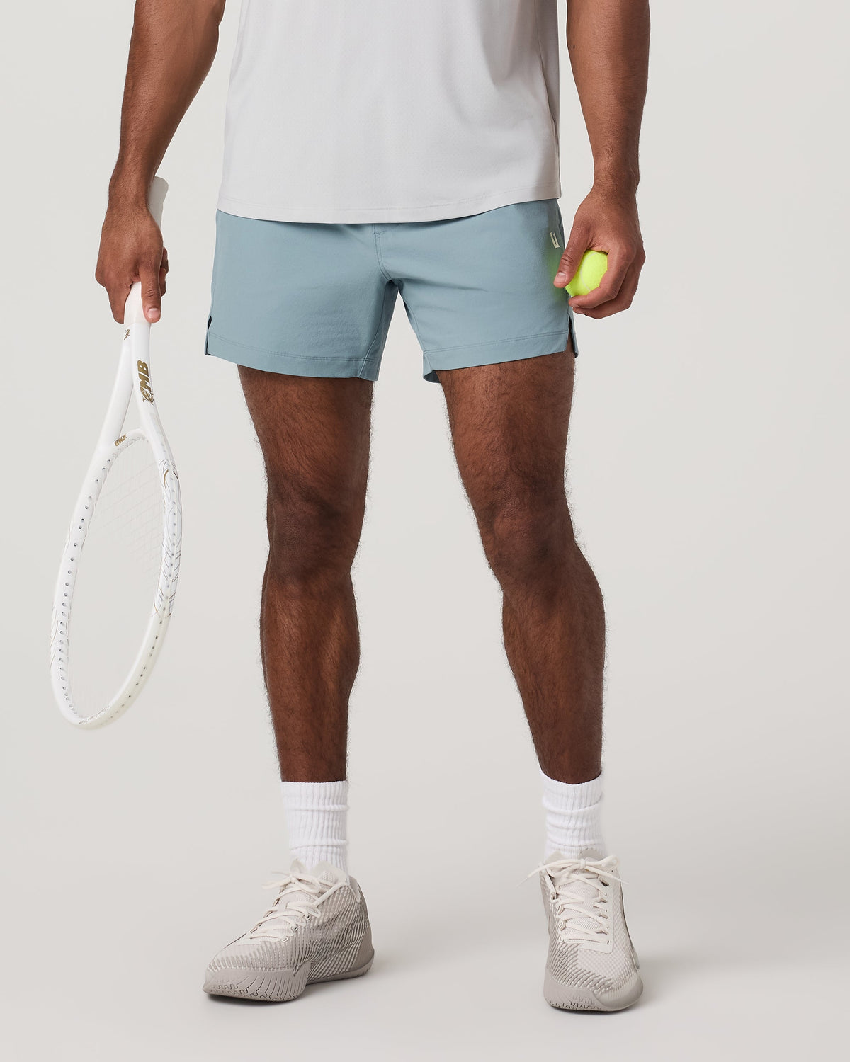 Crosscourt Short Unlined 5 | Mist