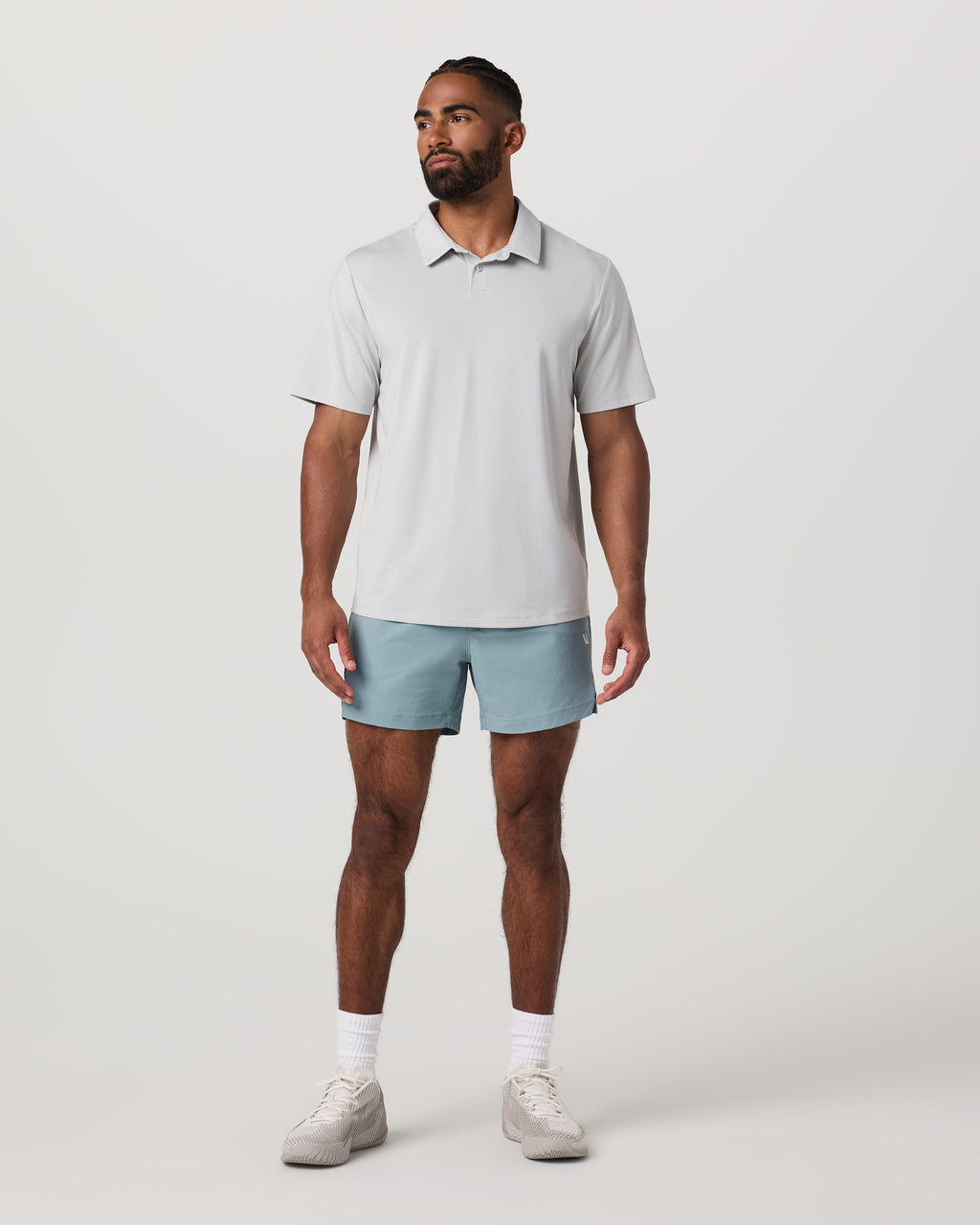 Crosscourt Short Unlined 5 | Mist