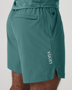 Crosscourt Short Unlined 7 | Dark Cyan