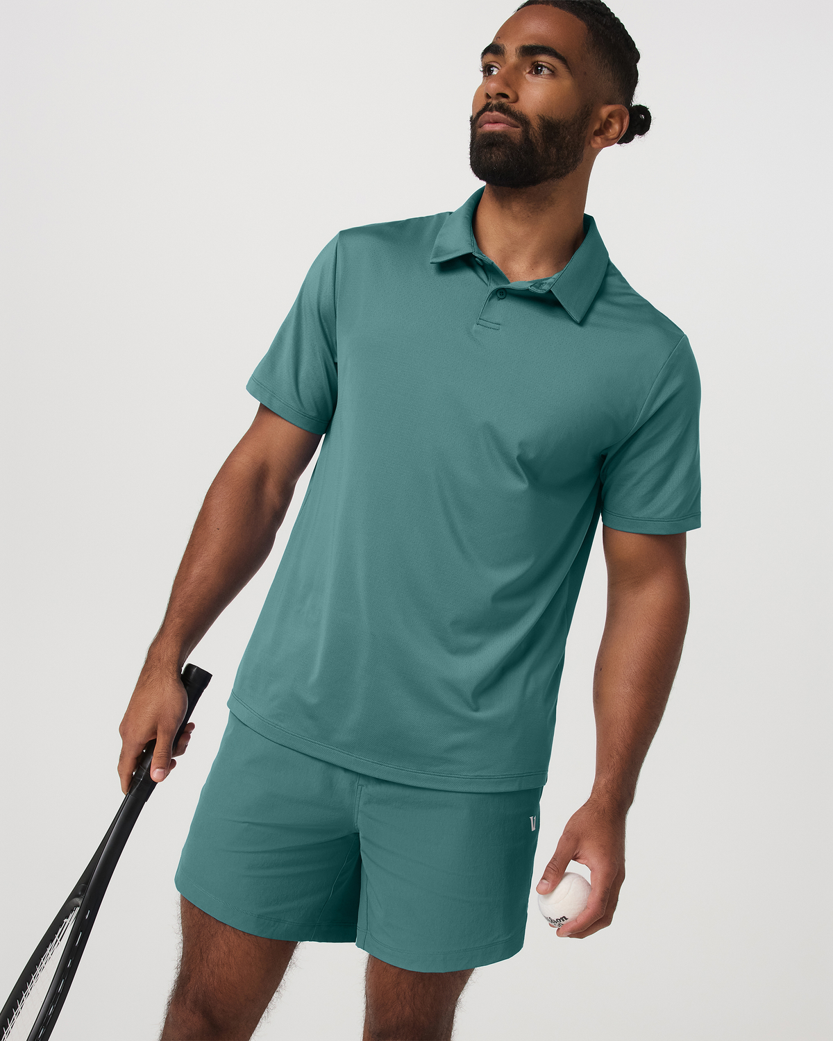 Crosscourt Short Unlined 7 | Dark Cyan