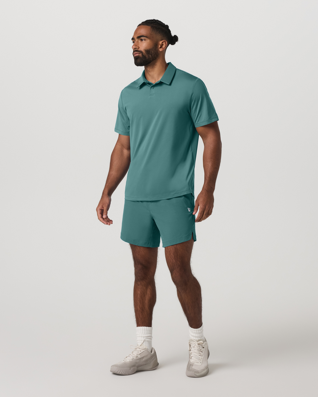 Crosscourt Short Unlined 7 | Dark Cyan