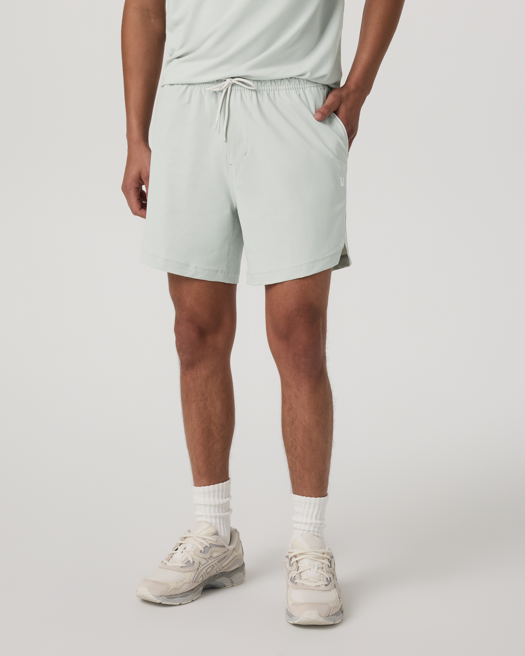 Crosscourt Short Unlined 7 | Moonstone