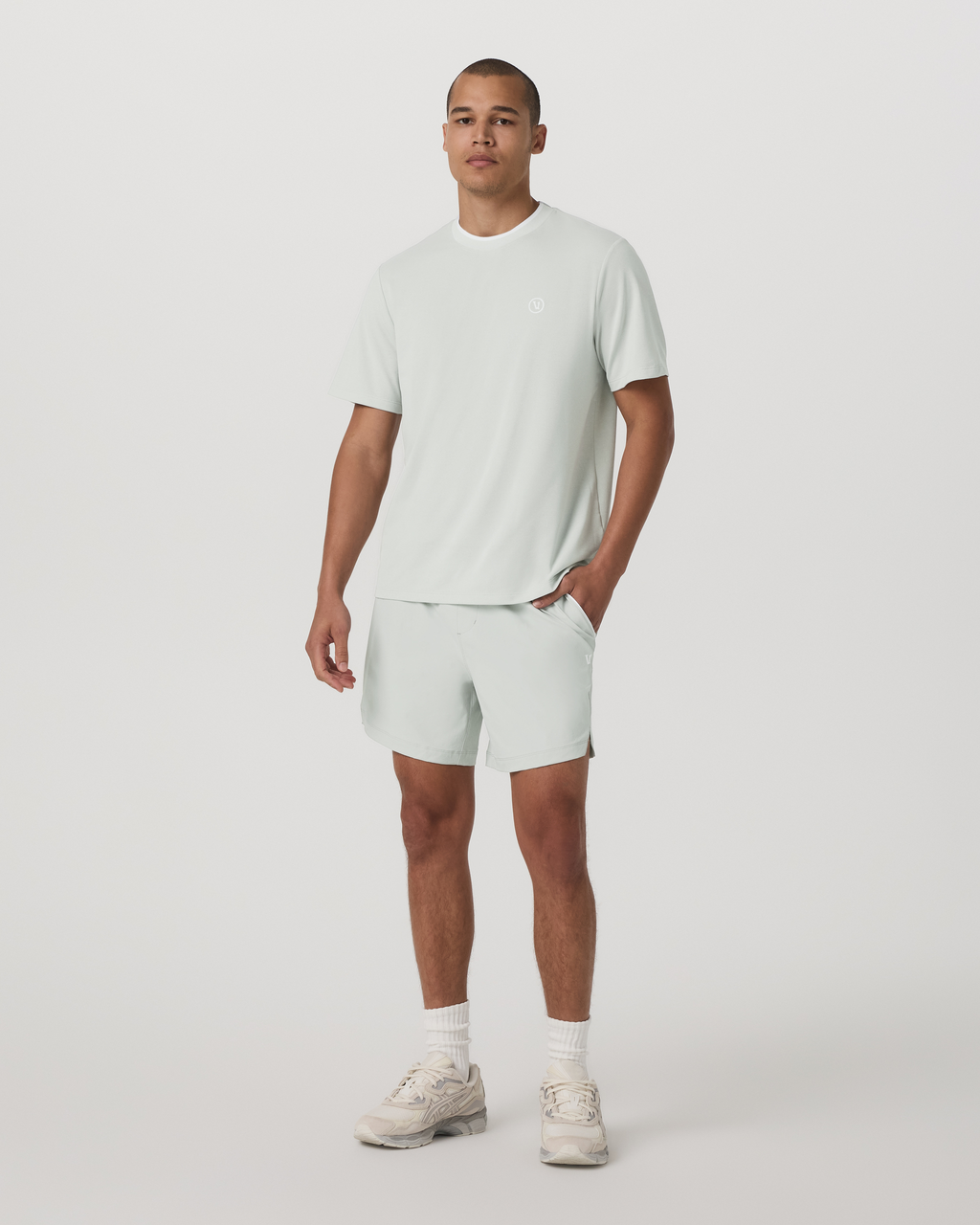 Crosscourt Short Unlined 7 | Moonstone