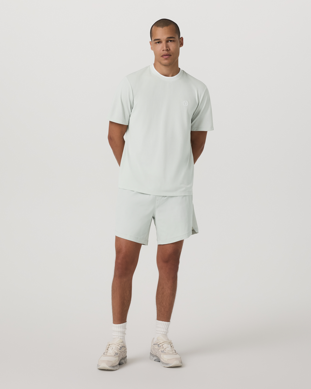 Crosscourt Short Unlined 7 | Moonstone