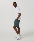 Aim Short 8 | Blue Sea Slub Stripe