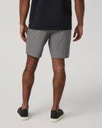 Aim Short 8 | Gull Grey Linen Texture