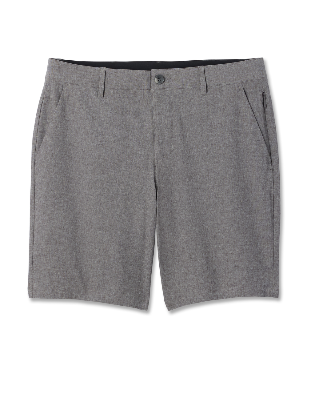 Aim Short 8 | Gull Grey Linen Texture