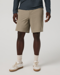 Aim Short 8 | Gravel Slub Stripe