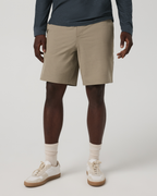 Aim Short 8 | Gravel Slub Stripe