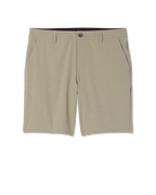 Aim Short 8 | Gravel Slub Stripe