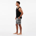 Cruise Boardshort | Grey Texture Stripe