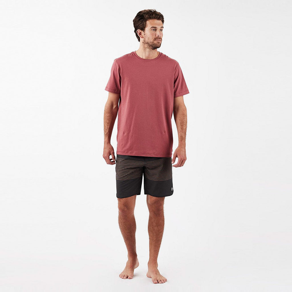 Cruise Boardshort | Charcoal Acorn Stripe