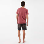 Cruise Boardshort | Charcoal Acorn Stripe