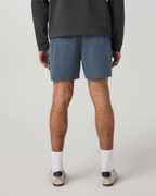 Banks Session Short Unlined 5 | Azure Linen Texture