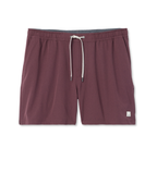 Banks Session Short Unlined 5 | Boysenberry Linen Texture