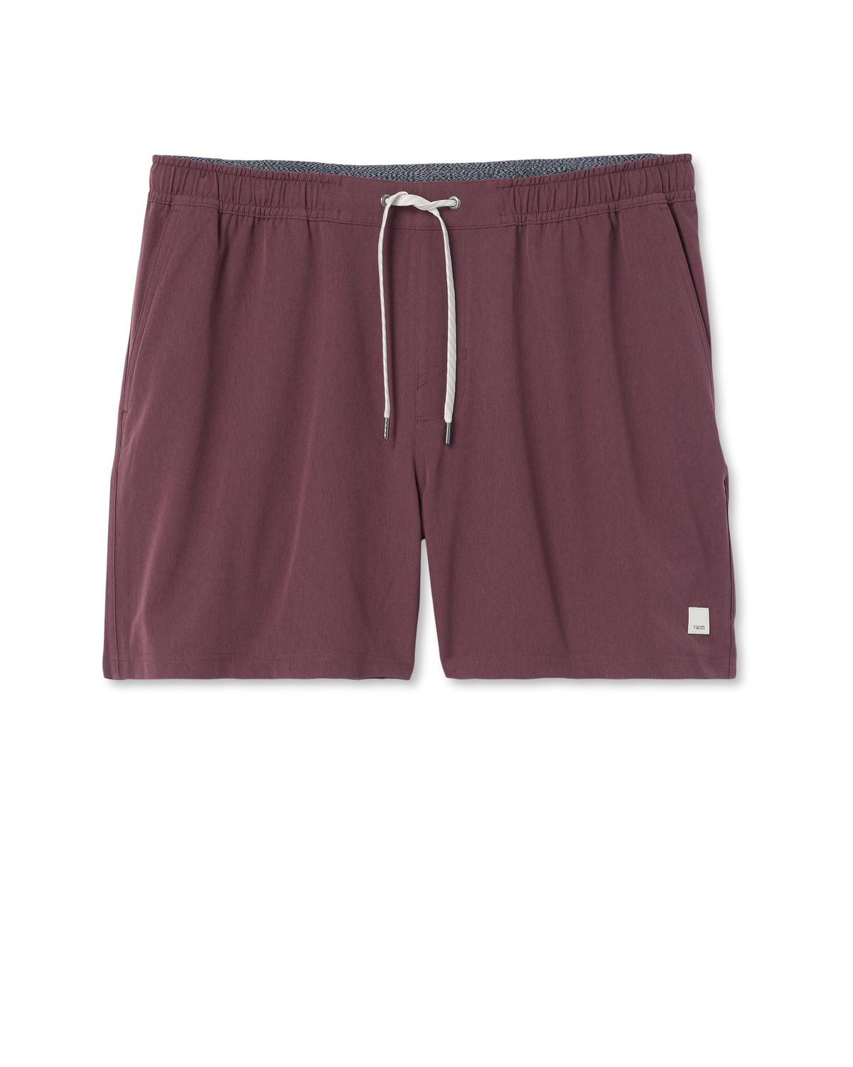 Banks Session Short Unlined 5 | Boysenberry Linen Texture