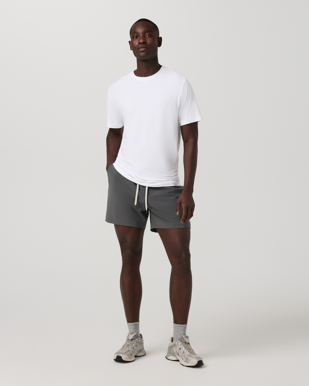 Banks Session Short Unlined 5 | Dark Pewter