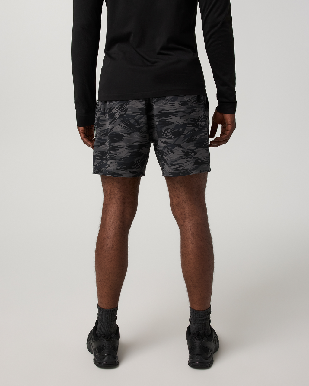 Banks Session Short Unlined 5 | Black Riptide Camo