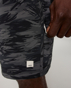 Banks Session Short Unlined 5 | Black Riptide Camo