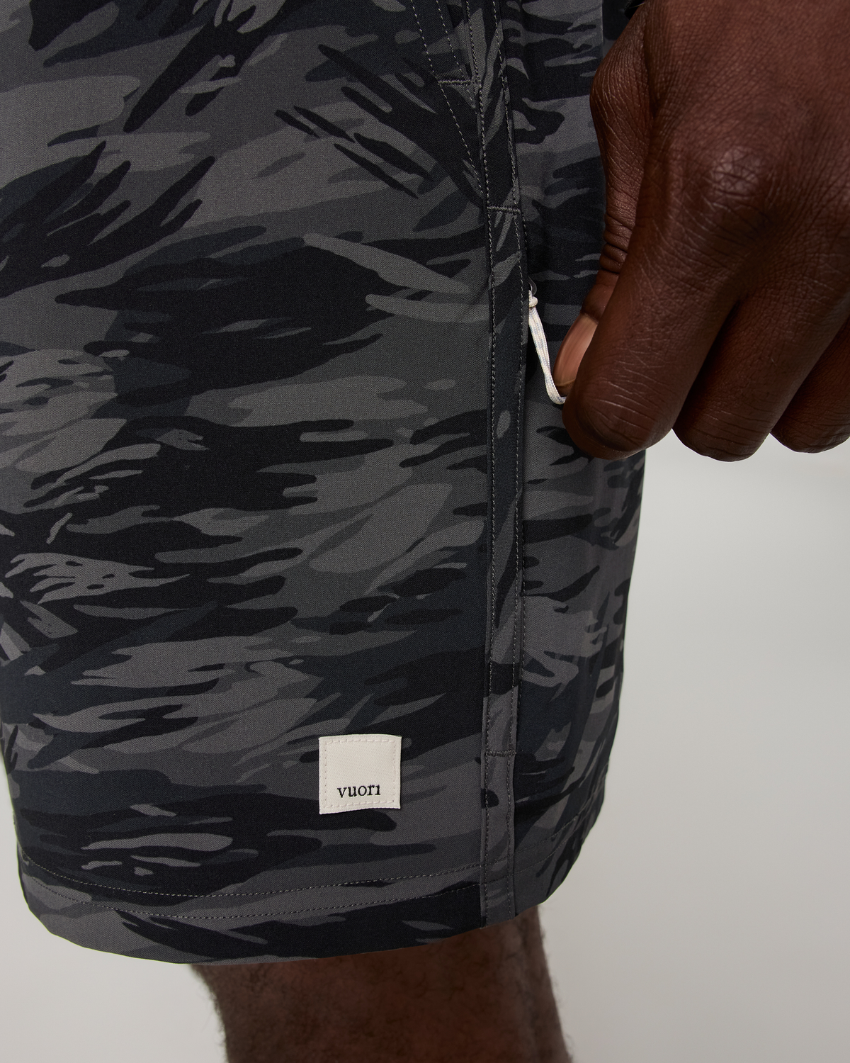 Banks Session Short Unlined 5 | Black Riptide Camo