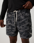 Banks Session Short Unlined 5 | Black Riptide Camo