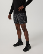 Banks Session Short Unlined 5 | Black Riptide Camo