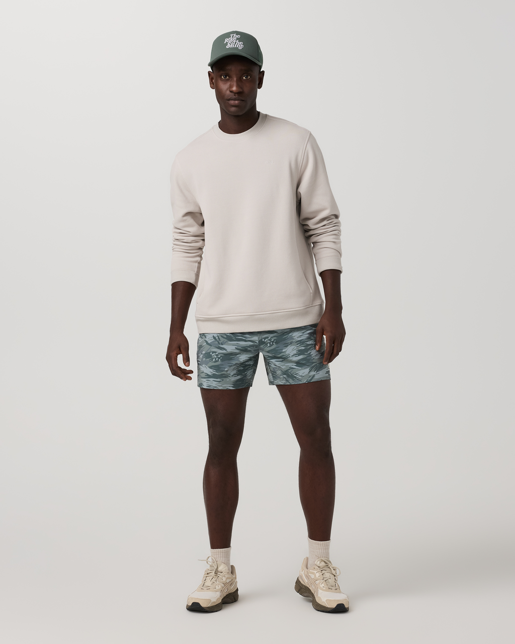 Banks Session Short Unlined 5 | Misty Blue Riptide Camo