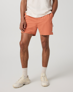 Banks Session Short Unlined 5 | Washed Brick Linen Texture
