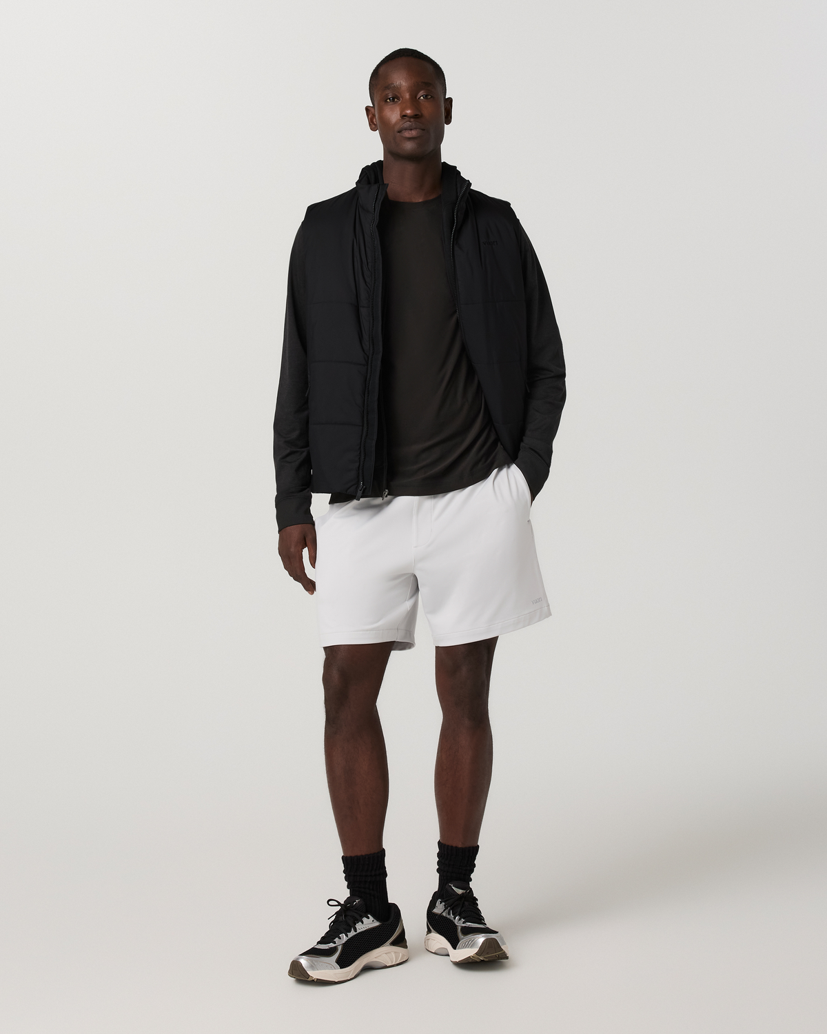 Sunday Track Short 6 | Frost Grey