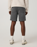 Benton Twill Elastic Waist Short 8 | Dark Pewter