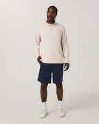 Benton Twill Elastic Waist Short 8 | Ink