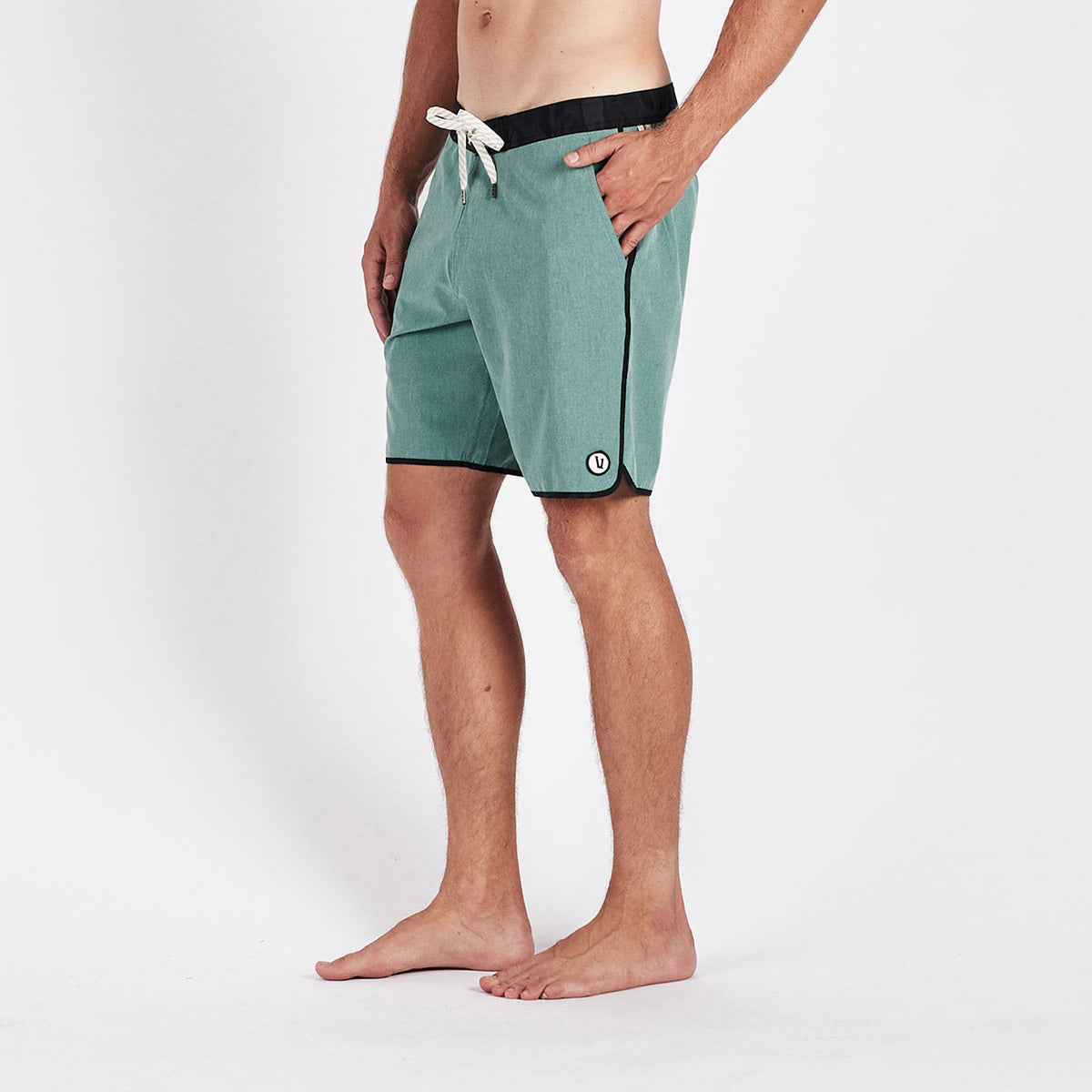 Cruise Boardshort | Aloe Linen Texture