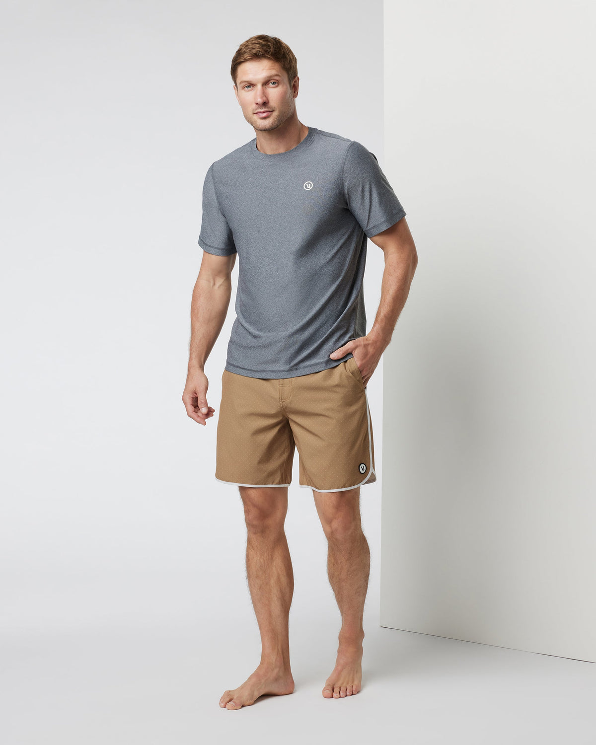 Cruise Boardshort | Bronze Micro Dot