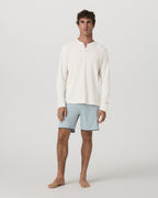Cruise Boardshort 7 | Blue Haze Linen Texture