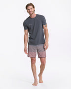 Cruise Boardshort | Chestnut Wave Stripe