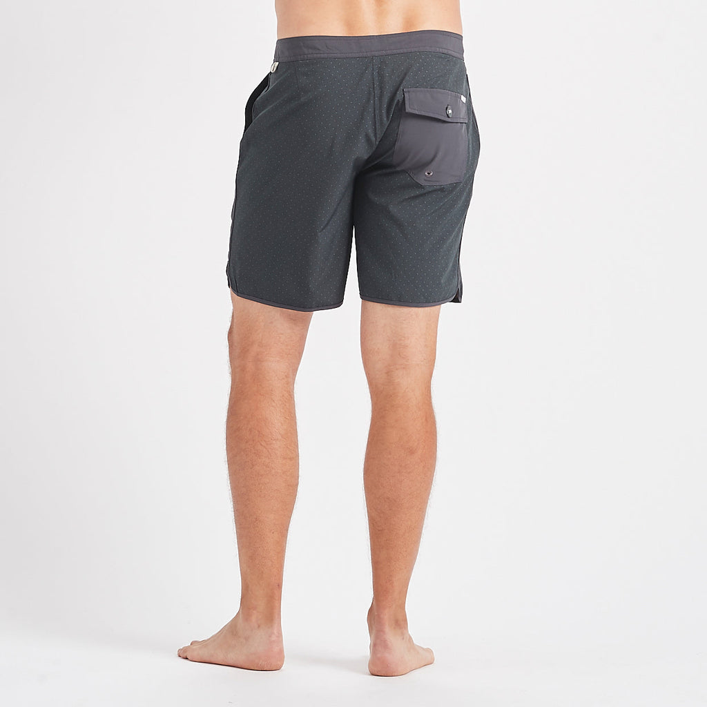 Cruise Boardshort | Charcoal Micro Dot