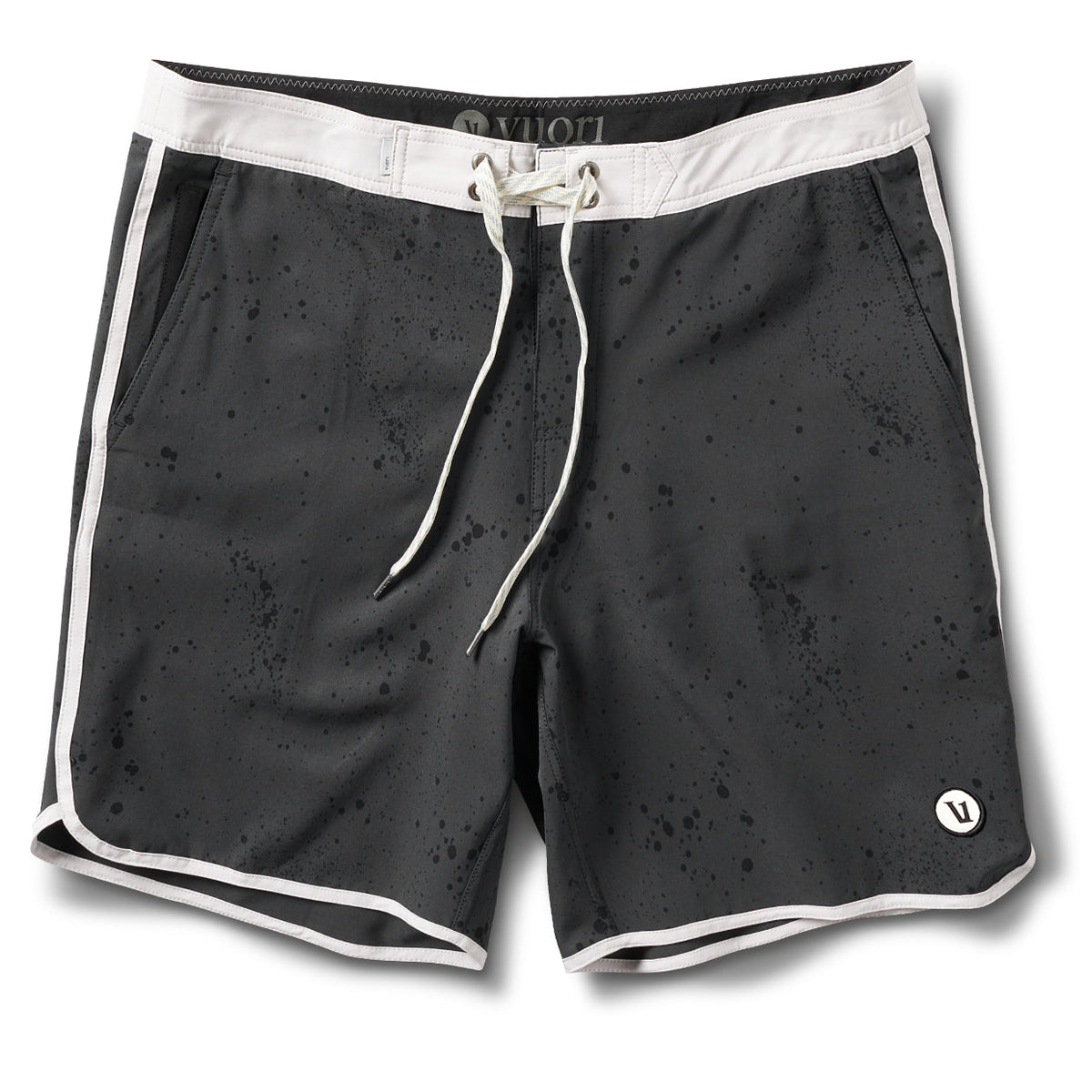 Cruise Boardshort | Charcoal Splatter