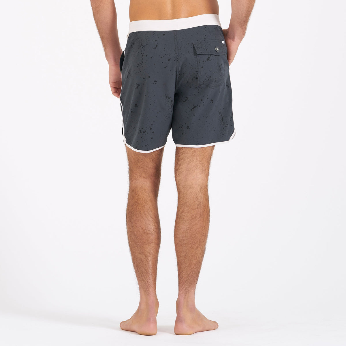 Cruise Boardshort | Charcoal Splatter