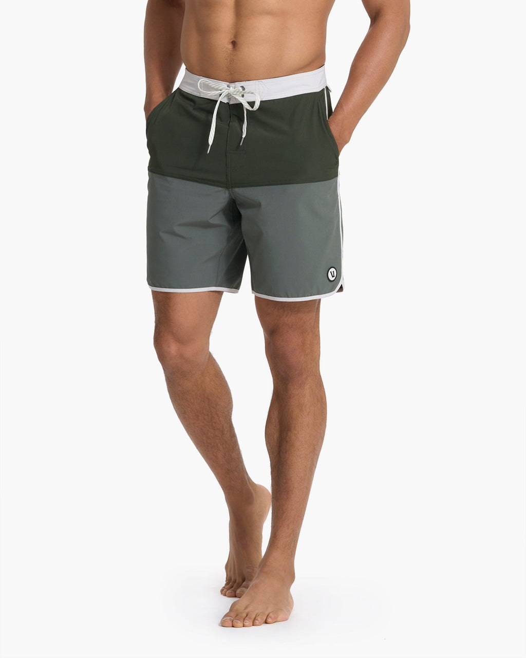 Cruise Boardshort | Dusty Pine Colorblock