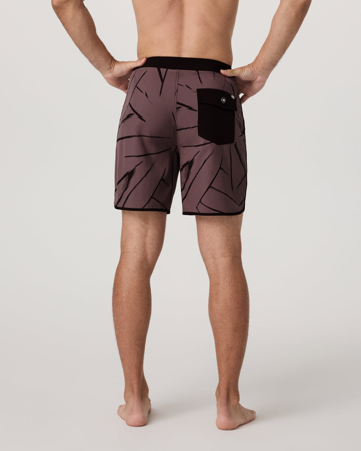 Cruise Boardshort 7 | Dusty Plum Thatch